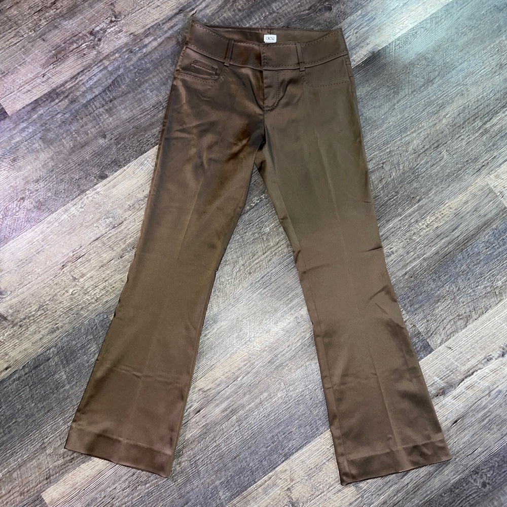 Caché Straight Leg Slightly Flared Pants